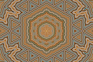 Abstract kaleidoscope background. kaleidoscope texture design. multicolor kaleidoscope. Kaleidoscopic pattern. Mandala pattern. Batik Pattern
