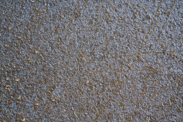 Dark gray metal corrosion texture material. Rough shabby obsolete background panel