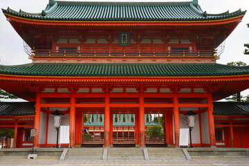 京都 平安神宮 大鳥居