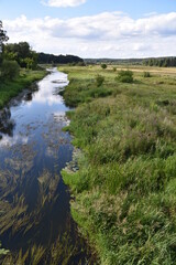 rzeka Supraśl, woda, nurt, płynie,  © Albin Marciniak
