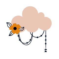 A boho style cloud