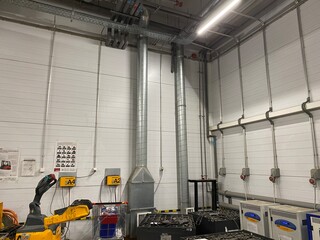 interior of a warehouse