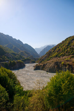 Beautiful scenic photos of nature in Azerbaijan