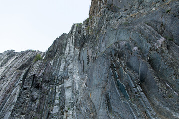 Rocks in Azerbaijan, Gabala district