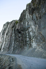 Fototapeta na wymiar Rocks in Azerbaijan, Gabala district