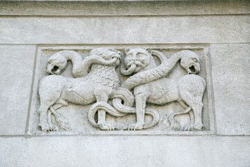 New York City, New York, USA. Editorial Architectural detail.