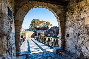 The Belgrade Fortress, the most visited tourist attraction in Belgrade, Serbia. 