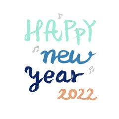 2022_HAPPY NEW YEAR_calligraphy