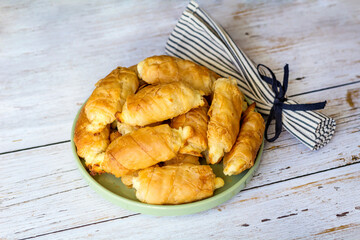 Traditional Bulgarian Cheese Phyllo Pastry Pie