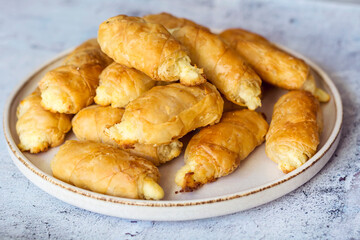 Traditional Bulgarian Cheese Phyllo Pastry Pie