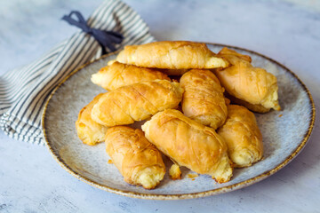 Traditional Bulgarian Cheese Phyllo Pastry Pie