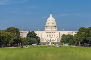 Obraz premium The Capitol in Washington, DC.