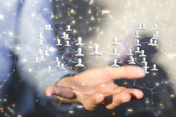 team hierarchy connection group digital