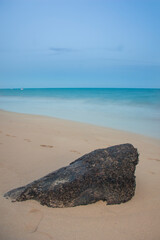Beautiful and colorful brazilian beach