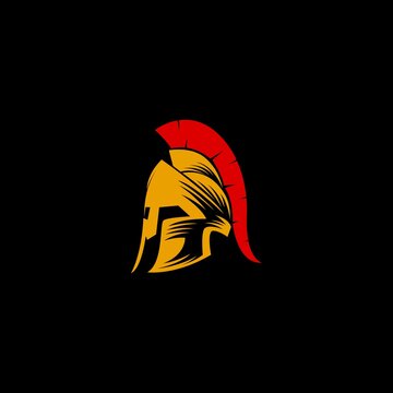 helmet spartan logo