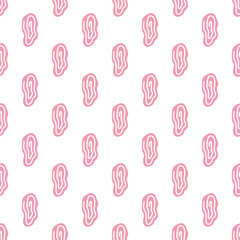 Seamless pattern in minimalists style. Modern decorative texture. Graphic design element for scrapbook, textile, wallpaper, web. Vector illustration.