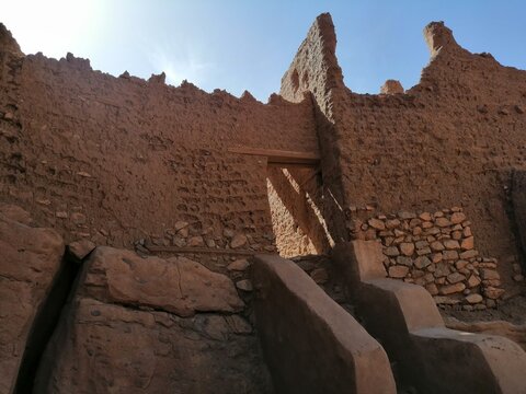 old castle in taghit algeria
