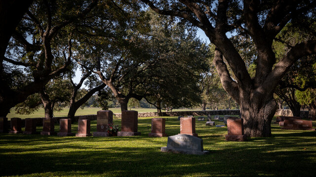 Stonewall, Texas, USA. Lyndon B. Johnson Historical Park. Johnson Family Cemetery