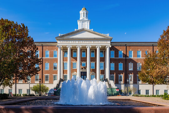 Sunny View Of The Southern Methodist University