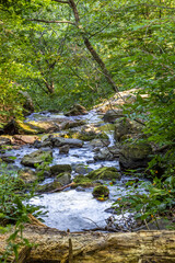 USA, Virginia, Shenandoah National Park, Lands Run Waterfall