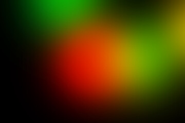 Abstract blurred red and green color background. Gradient, smooth gradation bright design. Template concept photo