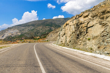 Scenic rocks road Arizona, USA	