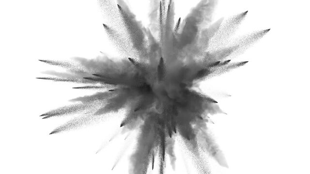 Black dust explosion