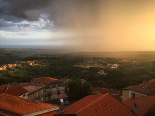 view of the city