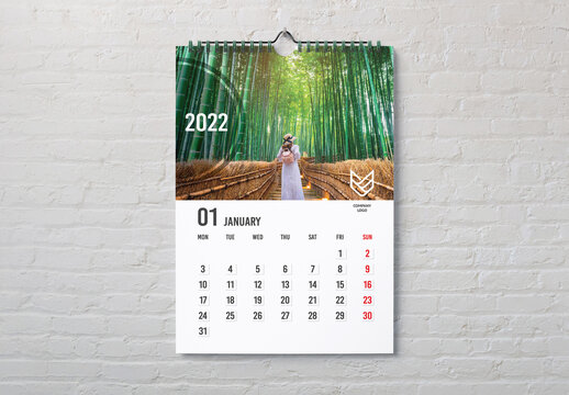 2022 Year Wall Calendar