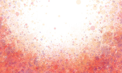 Abstract translucent watercolor background, splashes in red, purple, pink, yellow, red purple and blue tones. Copy space, horizontal banner.