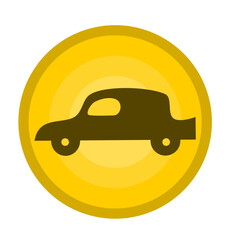 Vector image of a car. Perfect for logo, brand or vector purposes