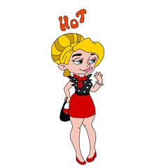 Vector baby girl cute design for stickers ,social media banners,postcards,fabrics ,backgrounds