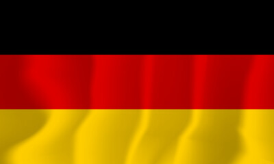 Germany national flag soft waving background illustration