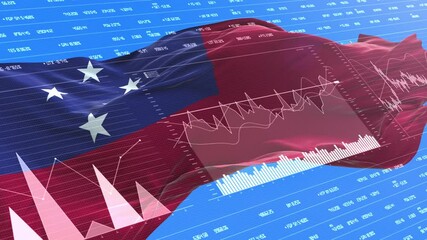 National report, graph, data, infographics - Powered by Adobe