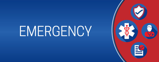 Emergency Illustration Background Design © csiling