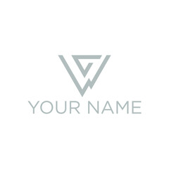 WG LETTER ICON DESIGN