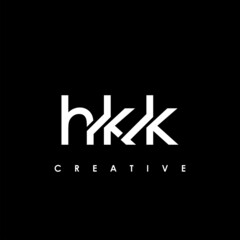 HKK Letter Initial Logo Design Template Vector Illustration