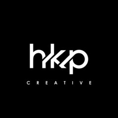 HKP Letter Initial Logo Design Template Vector Illustration