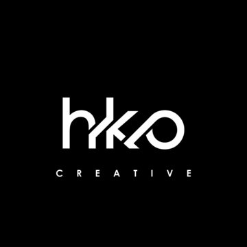 HKO Letter Initial Logo Design Template Vector Illustration