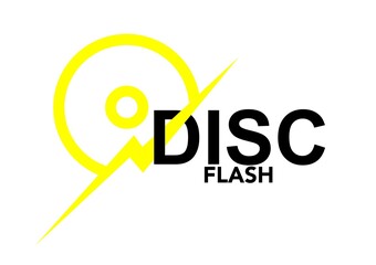 DISC FLASH LOGO