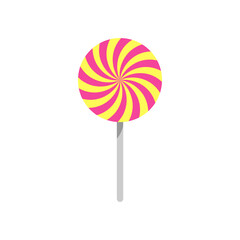 Lollipop icon design template vector isolated illustration