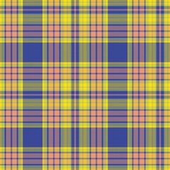 Colourful Plaid textured Seamless Pattern