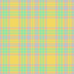 Rainbow Pastel Plaid textured Seamless Pattern