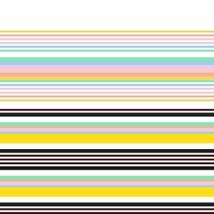 Double Rainbow Pastel Striped seamless pattern design