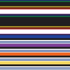 Double Rainbow Striped seamless pattern design