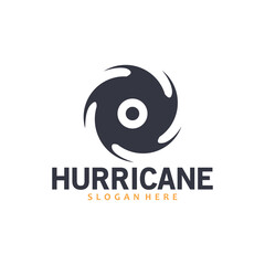 Hurricane logo symbol icon illustration vector company