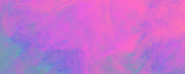 Abstract blue pink watercolor painting background