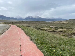 path in the mountains