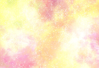 背景　背景素材　水彩　水彩画　壁紙　テクスチャ　グラデーション　ブラシ　ペイント　宇宙　星　星雲　雲