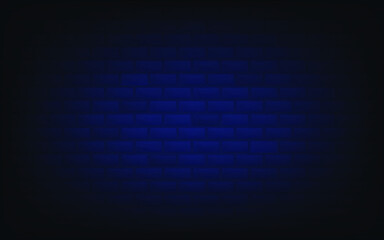 abstract mosaic background. Blue brick wall vector panorama illustration graphic design
